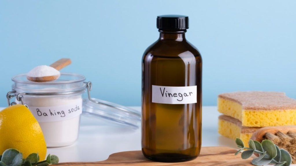 Ocot, sóda bikarbóna a citrón ako prírodné čistiace prostriedky