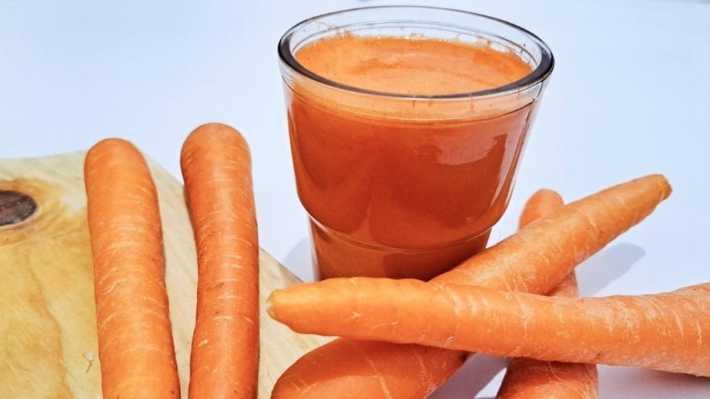 Mrkvová šťava ako hlavná ingrediencia pre domáci kúpeľ chodidiel