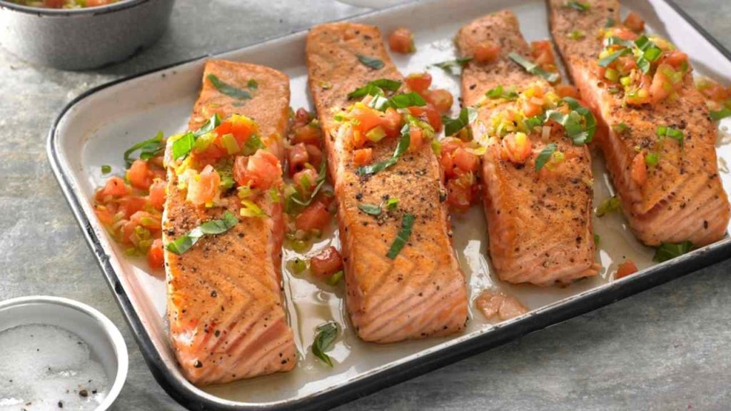 Filet z lososa bez kostí pripravený na pečenie