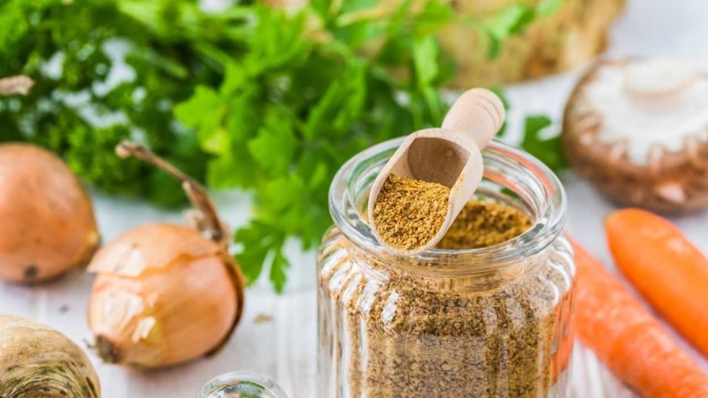 Sušená domáca zeleninová zmes na dochucovanie jedál.