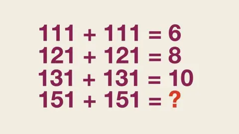 Matematická hádanka s číslami, ktorá mätie ľudí na internete