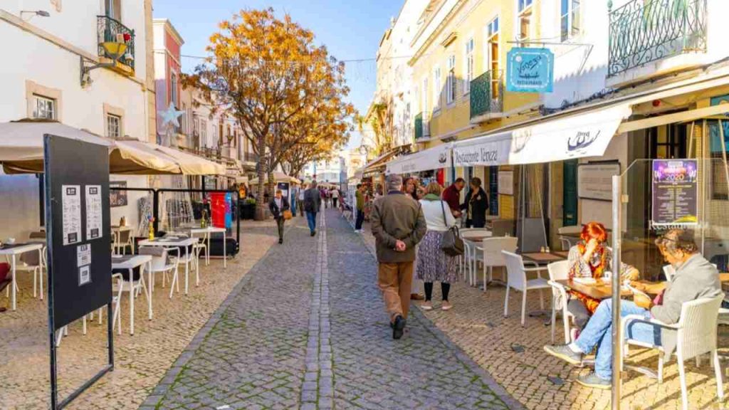 Historické centrum mesta Lagos v regióne Algarve
