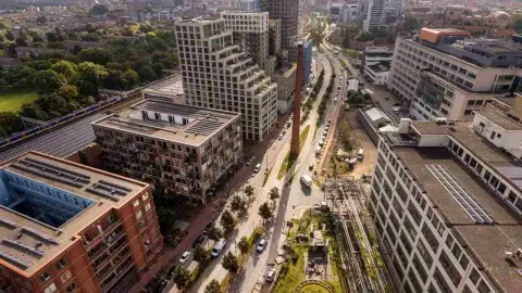 Pohľad na mesto Eindhoven v Holandsku, ktoré je považované za najpokojnejšie mesto sveta